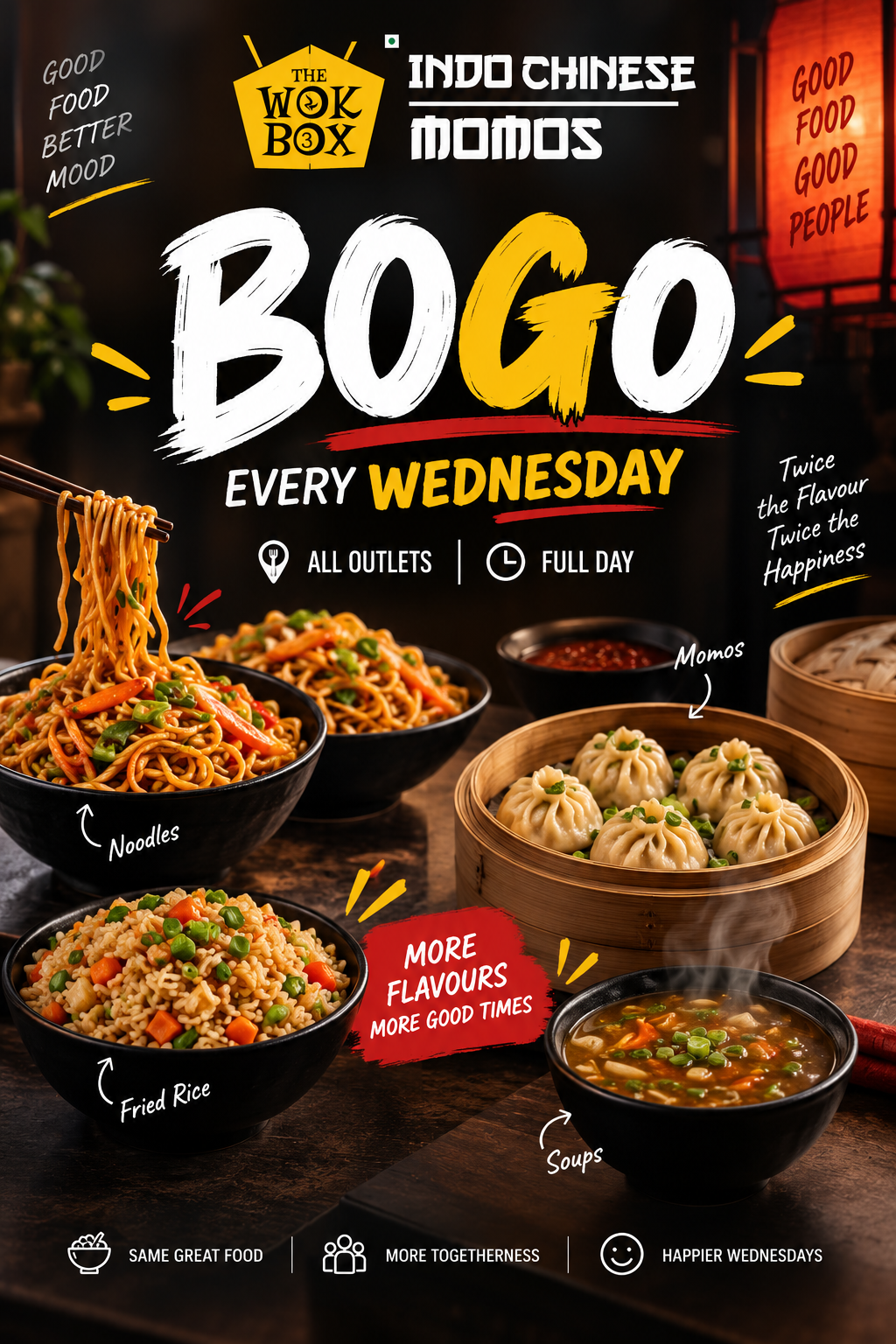 The WOK BOX Wednesday BOGO Offer